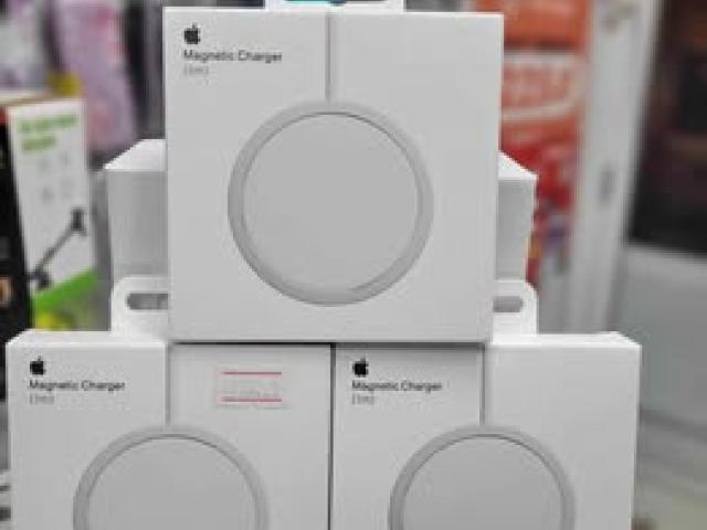 Iphone wireless magsafe charger available free delivery 9722280/7653334