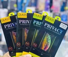 Iphone 11 pro max privacy screen protector available free delivery 9722280 //7653334 
150/