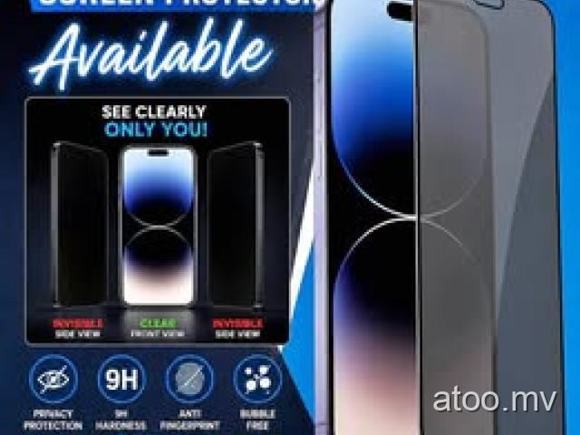 Privacy glass screen protector for iphone all series available 9722280/7288448
