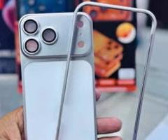 Iphone 17 Pro Max Metal cover available free delivery 9722280 //7653334 
450/