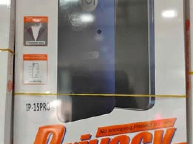 iPhone 15 Pro Privacy Glass Available in Prime Zone First Delivery Call 9575933