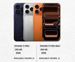 iPhone 17 Pro & iPhone 17 Pro Max | esim | 256GB | Silver | 7542887 & 7949094