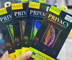 Iphone 16 pro privacy screen protector available free delivery 9386540 / 9722280 
149/