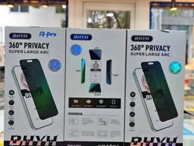 iPhone 12-17 Pro Max 360° Privacy Glass Available in Prime Zone First Delivery Call 9575933