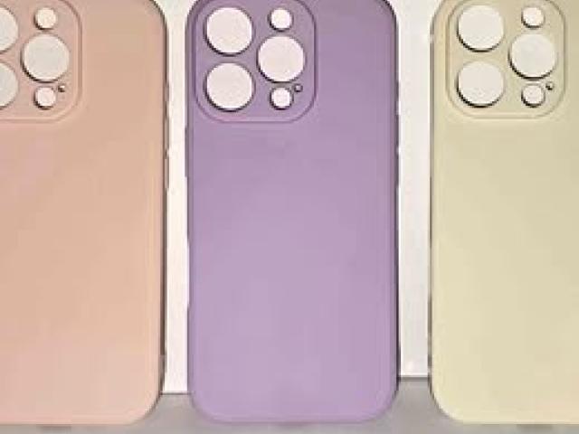 Soft silicone cover for iPhone 14pro, pro max & 16pro, pro max Viber/Whatsapp/Call 9694812