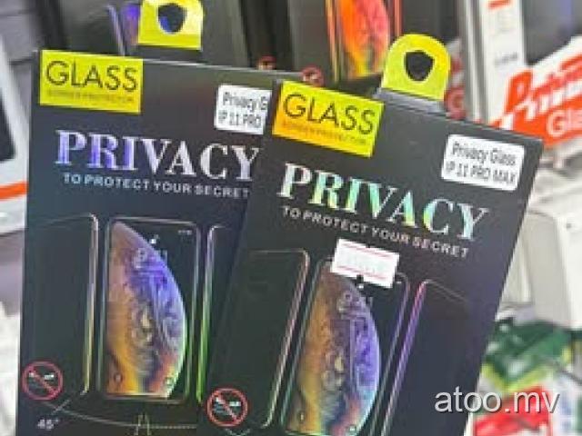 IPHONE 11 pro max privacy glass screen protector 7288448/9722280 Free delivery