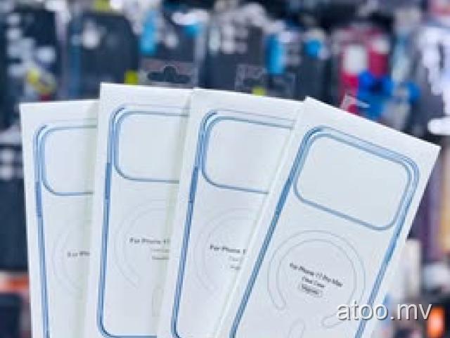 Iphone 17 Pro Max  transparent clear Magnetic cover available free delivery 9386540