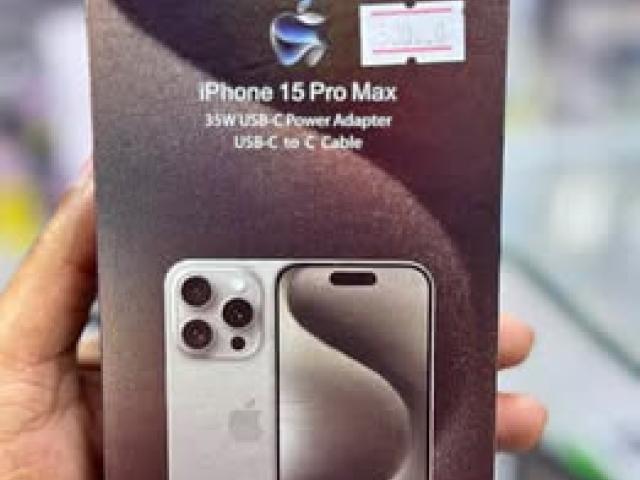 Iphone 15 pro max 35w USB-C fast charger available free delivery 9386540