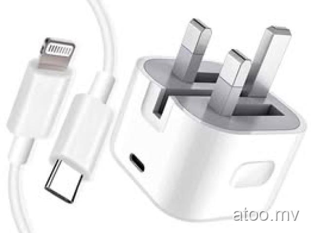 IPhone 20W Charger Adapter + Type C to Lightning Cable 1M - Free Delivery Viber 7499241