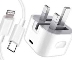 IPhone 20W Charger Adapter + Type C to Lightning Cable 1M - Free Delivery Viber 7499241