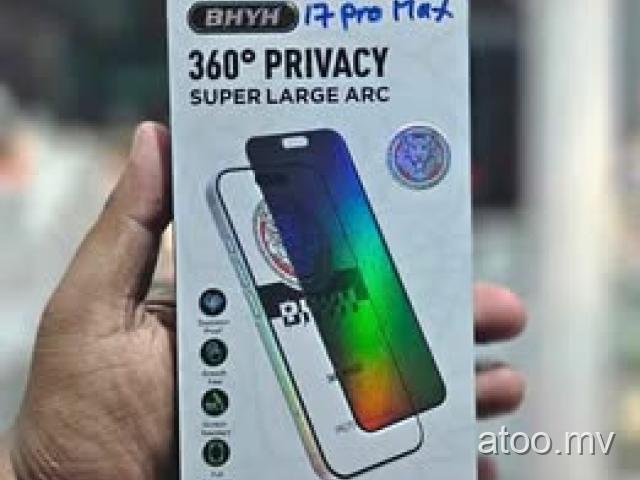 iPhone 12 -All Model 360°Privacy Glass Available in Prime Zone First Delivery Call 9575933