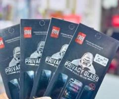 Iphone 6plus/ 7plus/ 8 plus privacy Screen protector available free delivery 9386540