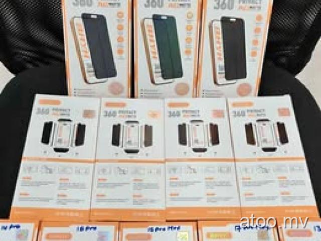 iPhone 15 Pro 360°Matt Privacy Glass Available in Prime Zone First Delivery Call 7366328