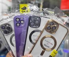 Iphone 12 pro max   magsafe cover available free delivery 9722280/7653334