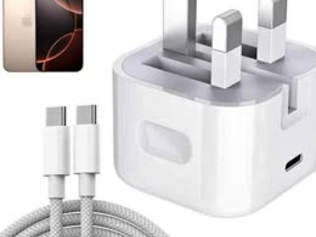 IPhone 20Watt Charger Adapter Whit C-To-C Fast cable For 15/16/17 Series Free Delivery Viber 7499241