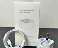 IPhone charger 20Watt Adapter Whit C to lighting fast cable Free delivery viber 7237542