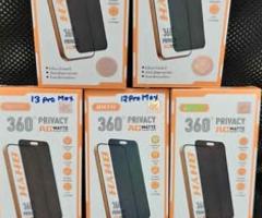 iPhone 16 Pro 360° Matt Privacy Glass Available in Prime Zone First Delivery Call 7366328