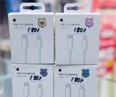 Iphone USB-C to lightnine cable available free delivery 9386540