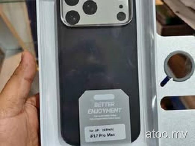 iPhone 17ProMax Drop Protection Black Cover Available in Prime Zone First Delivery Call 7366328