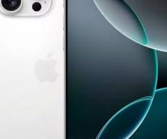 Apple iPhone 16 Pro, White Titanium | 128GB | FREE DELIVERY | +960 9740883