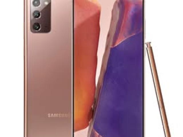 Samsung Note 20 Mobile Phone 256GB Free Delivery Call -7878758 Text