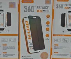 iPhone 12-All Model 360°Matt Privacy Glass Available in Prime Zone First Delivery Call 9575933