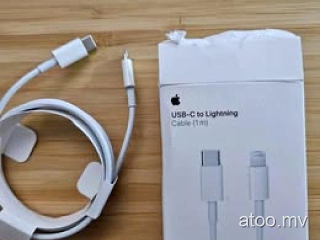 IPhone C to lighting charger cable free delivery viber 7499241