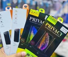 Iphone X/Xs/11 Pro privacy screen protector available free delivery 9386540