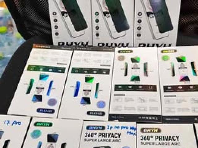 iPhone 16+ 360° Privacy Glass Available in Prime Zone First Delivery Call 9575933