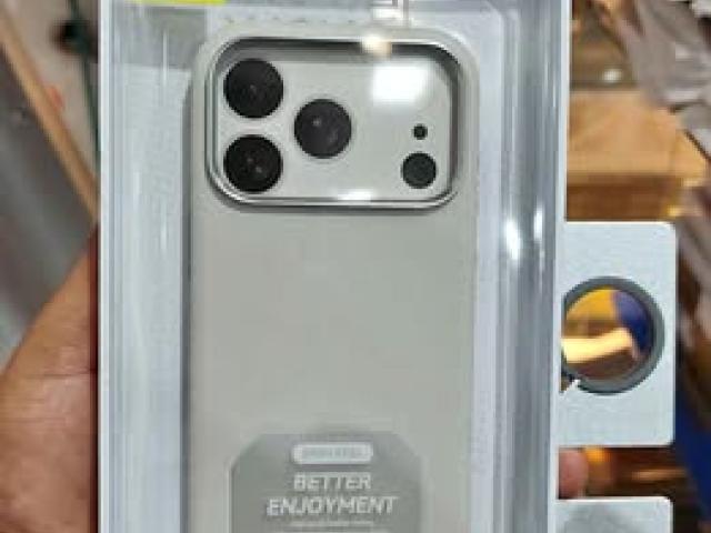 iPhone 17PRO Drop Protection White Cover Available in Prime Zone First Delivery Call 7366328