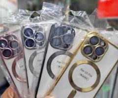 Iphone 15  pro  magsafe cover available free delivery 9722280/7653334