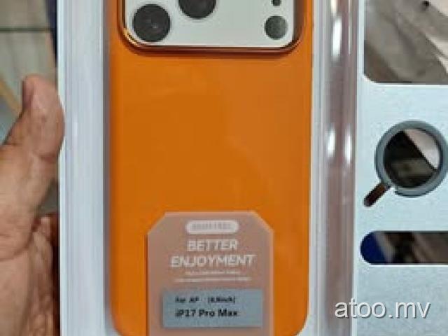 iPhone 17ProMax Drop Protection Orange 🍊 Cover Available in Prime Zone First Delivery Call 7366328
