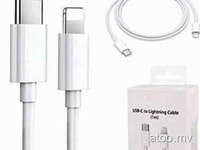IPhone C-to- lighting Fast Cable 1M Premium Quality 100/- Mvr Free Delivery Pls call Viber 7237542