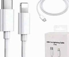 IPhone C-to- lighting Fast Cable 1M Premium Quality 100/- Mvr Free Delivery Pls call Viber 7237542