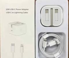 IPhone 20W Fast Charging Adapter with Cable Available 399/- Free Delivery Call or Viber 7597216