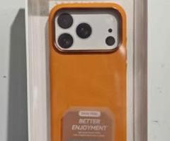 iPhone 17PRO Orange Cover Available in Prime Zone First Delivery Call 7366328