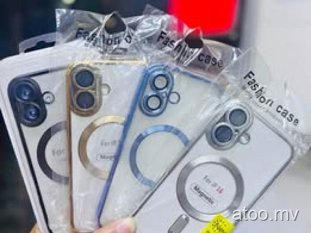 Iphone 16 magsafe  cover available free delivery 9386540
