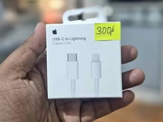 iPhone USB-C to Lightning Cable 1m) 
Available 249/- Free Delivery Call 7597216