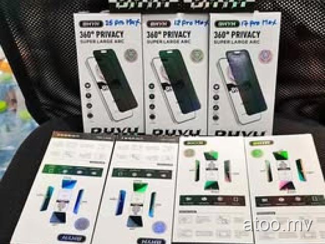 iPhone 16 Pro 360°Privacy Glass Available in Prime Zone First Delivery Call 9575933