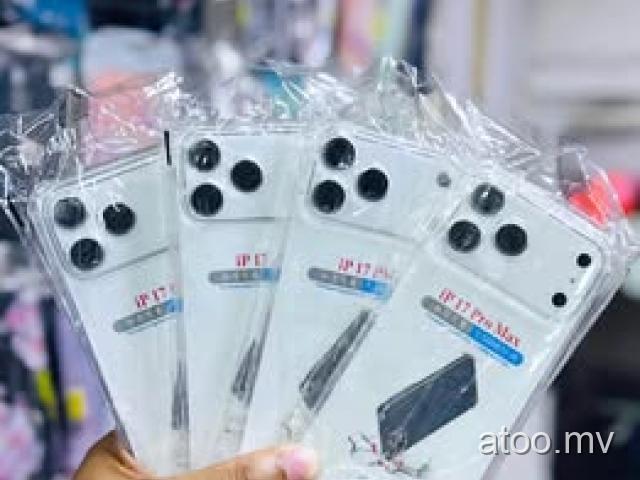 Iphone 17 pro max  Transparent cover available free delivery 9386540