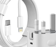Apple Iphone 65W Power Adapter USB-C to Lightning Cable 📞 9381999