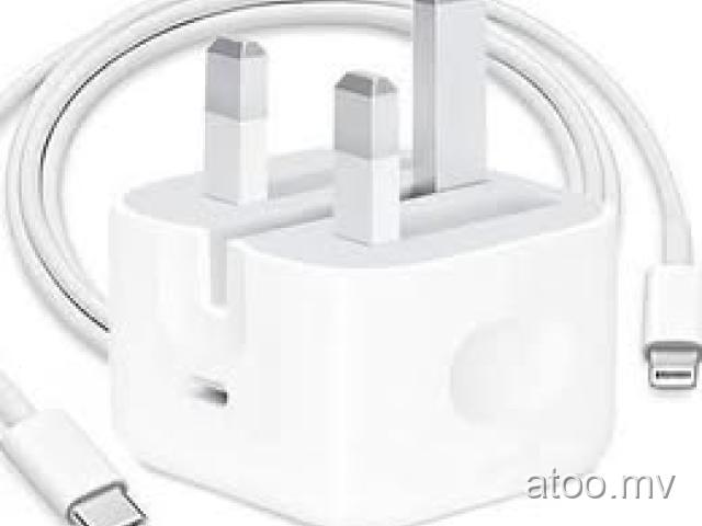 IPHONE CHARGER 25W USB CTO LIGHTNING WITH CABLE / FREE DELIVERY CALL 9550508