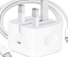 IPHONE CHARGER 25W USB CTO LIGHTNING WITH CABLE / FREE DELIVERY CALL 9550508