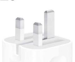 IPhone 20W Fast Adapter UK plug  180/- Mvr Free Delivery Viber 7237542