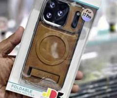 IPhone 17 Pro Lather with Stane Cover 299/-Free Delivery Male Hulhumale boat Call 7597216