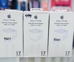 Iphone 17 Pro Max & 17 pro 35w USB-C Fast charger available free delivery 9386540