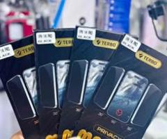 Iphone 14 Pro matte privacy glass available free delivery 9722280/7653334