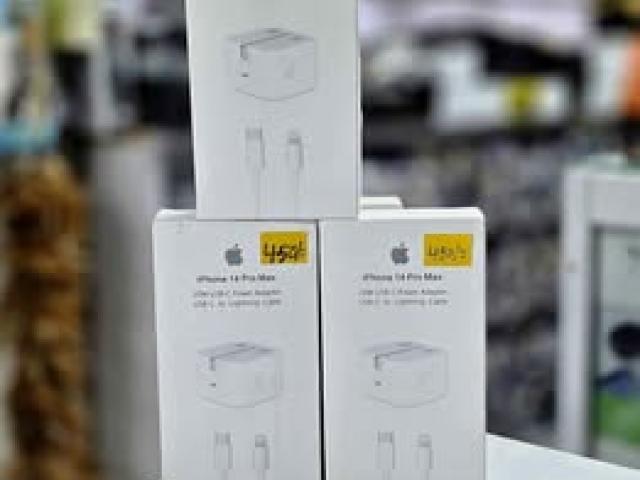IPhone 20W Lightning Charger 
Available 399/- Free Delivery Call 7597216