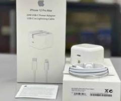 IPhone 20W Charger Adapter + Type C to Lightning Cable 1M - Free Delivery Viber 7499241