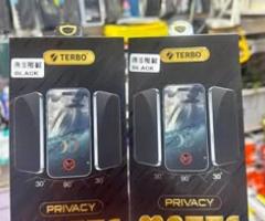 Iphone 15 pro max  matte privacy glass available free delivery 9386540